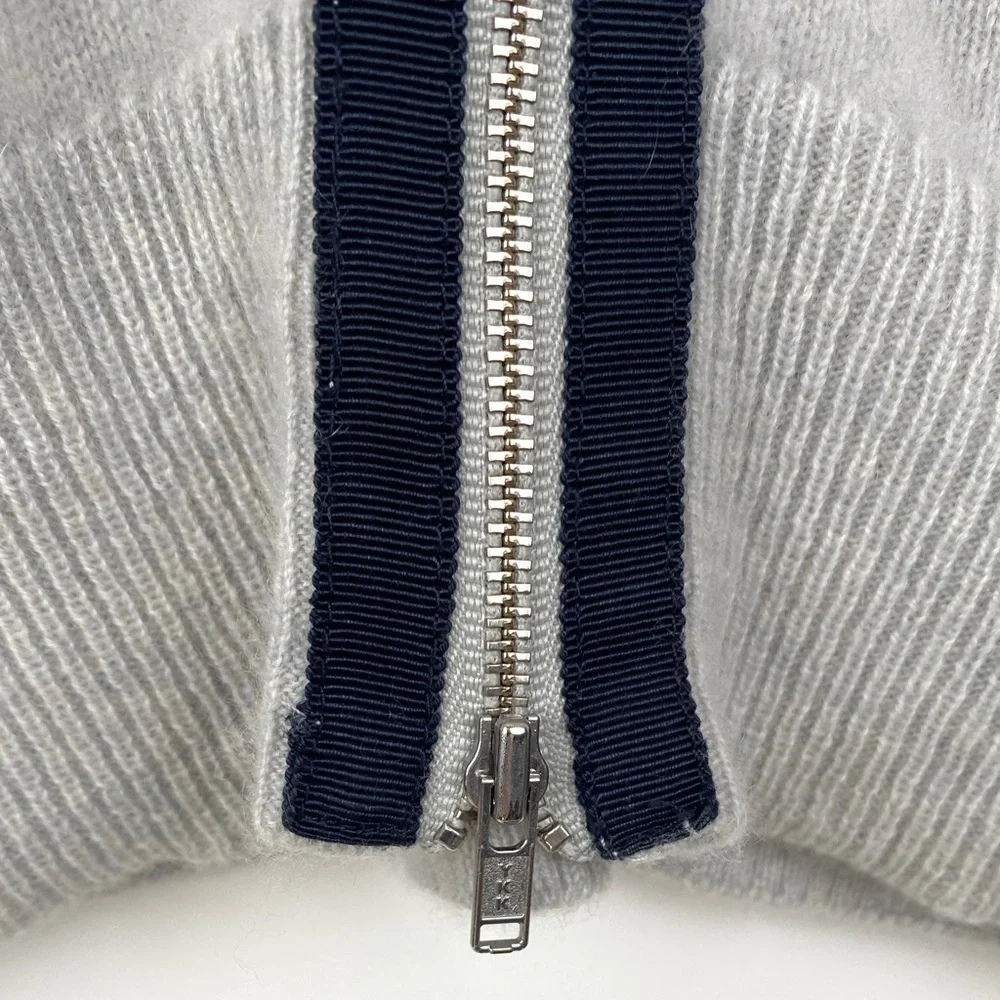 J. Crew Collection Italian Cashmere Sweater Grey